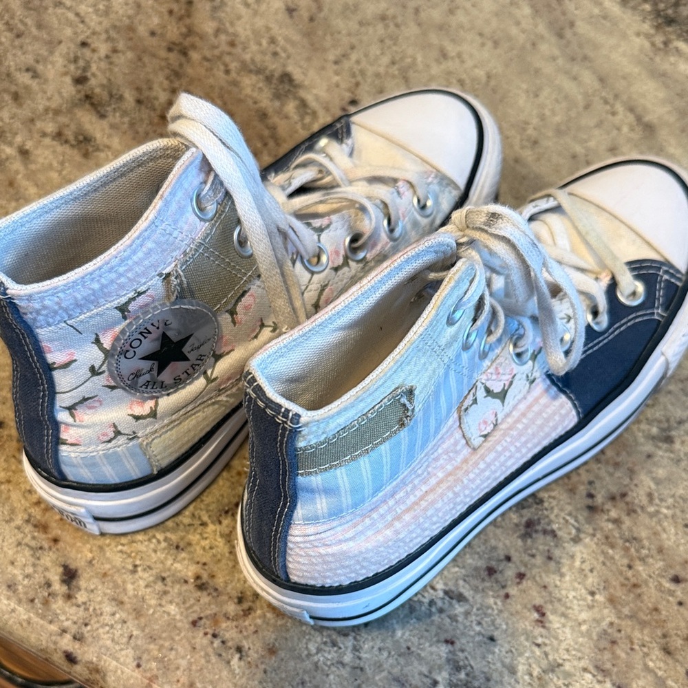 Converse Multicolor Patchwork High-Tops - Picture 5 of 6